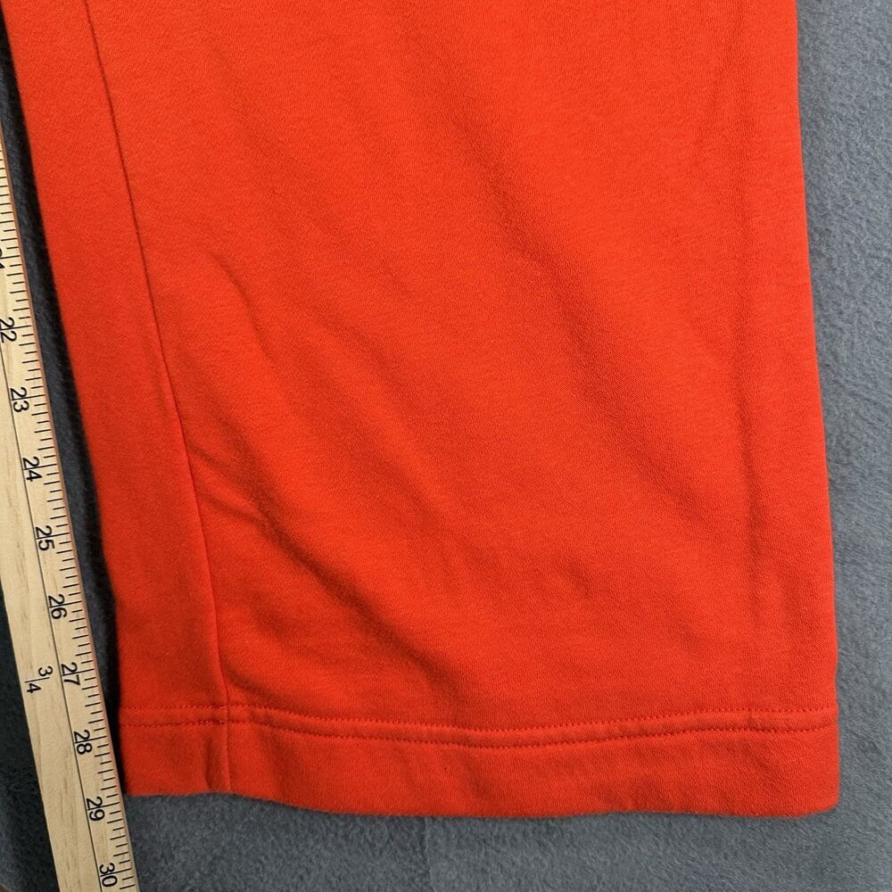 NIKE Women's Sweatpants X-Large Loose Fit Fleece Pants BV4093-673 Orange - Picture 3 of 8